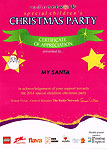 Certificate of outstanding Santa Service awarded to Neville Baker